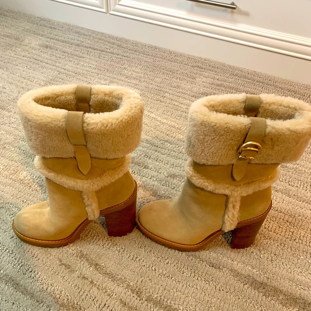 Coach Shearling Boots!